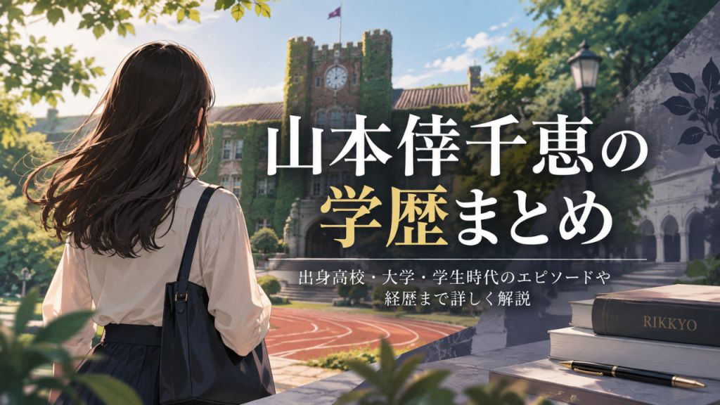 山本倖千恵アナの学歴は？立教大学社会学部・東京高校・中学時代と陸上全国3位の実績