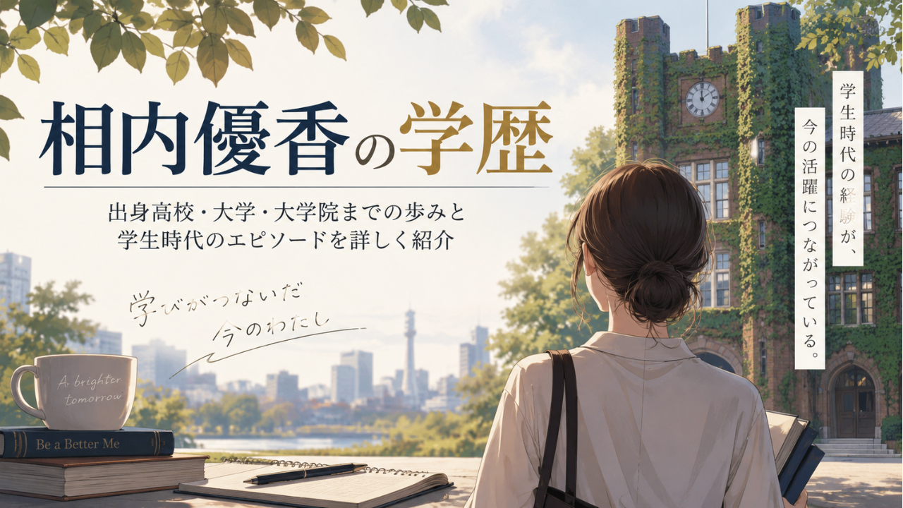 相内優香アナの学歴は?共愛学園から立教大学、早稲田大学大学院のMBAまで詳しく解説