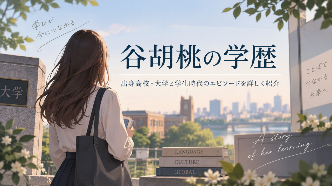 谷胡桃の学歴 出身高校は土佐塾高校、大学は関西外国語大学・英語国際学部！学生時代からテレビ朝日入社まで